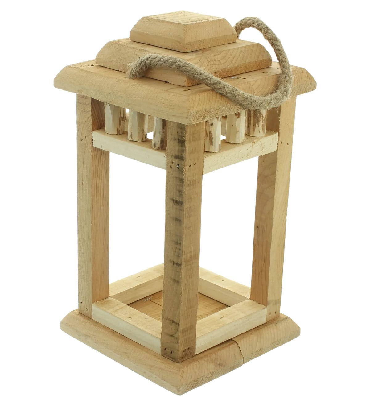 Laterne Holz Detail