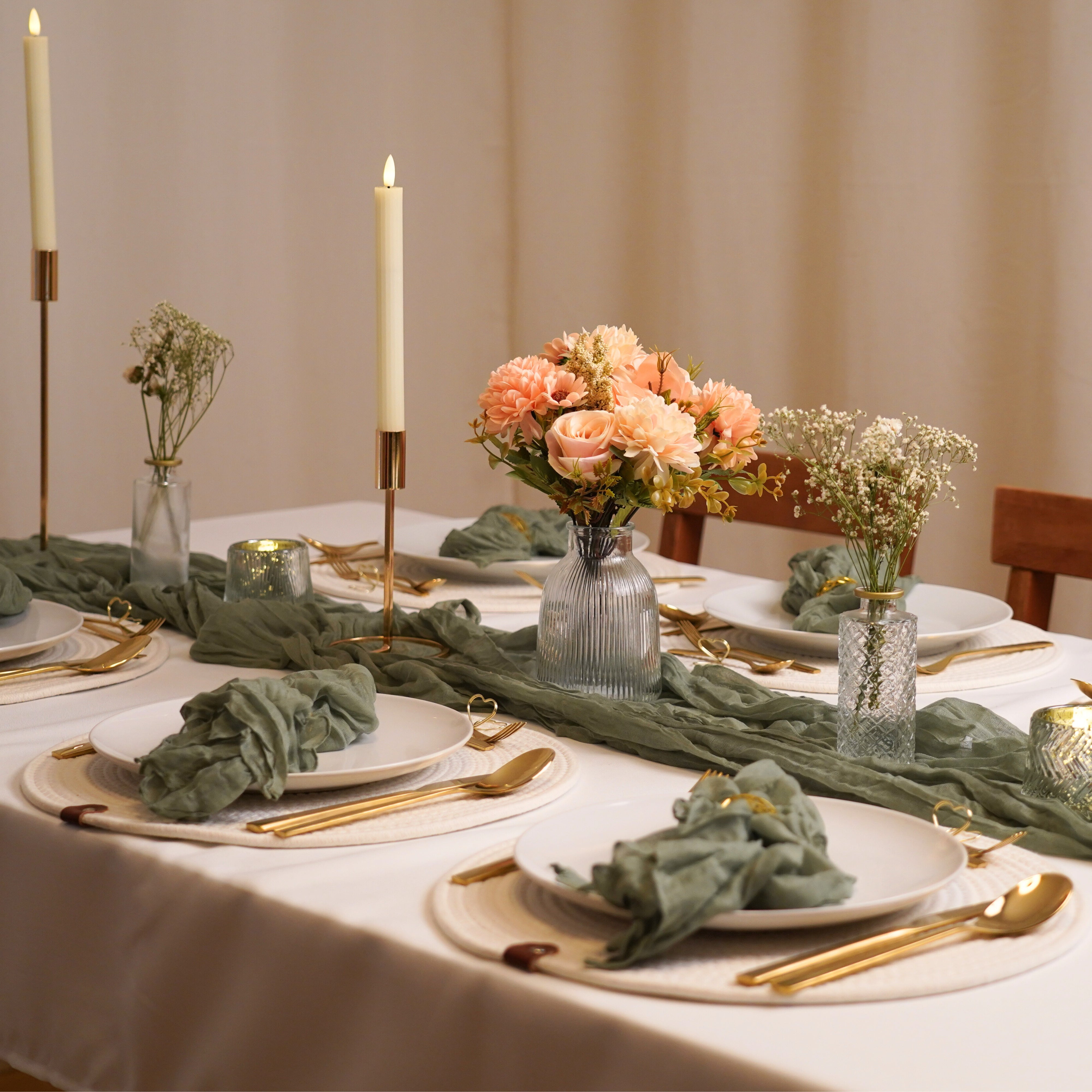 Tischdeko Paket Greenery-Modern