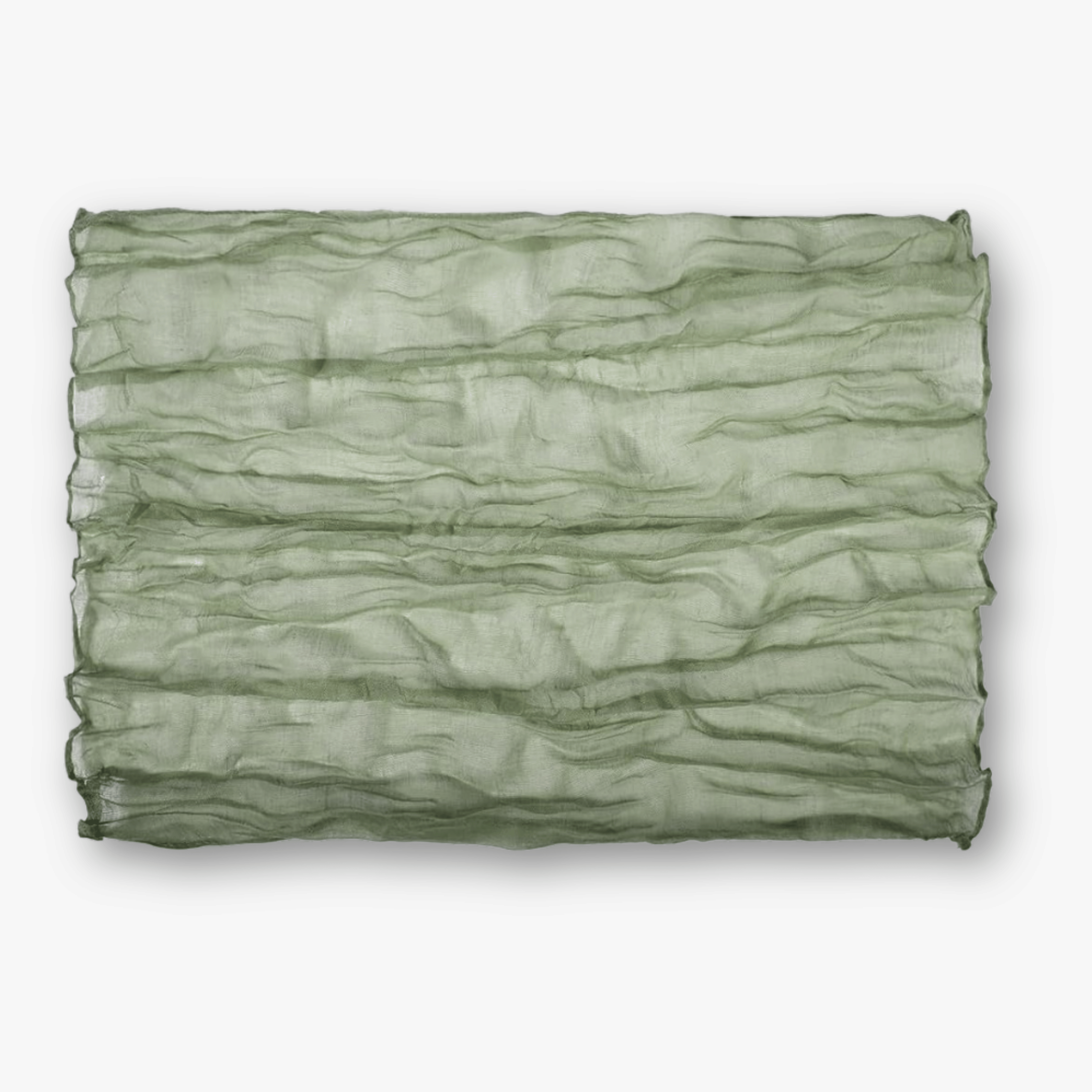 Stoffserviette Musselin - Leicht Salbeigrün