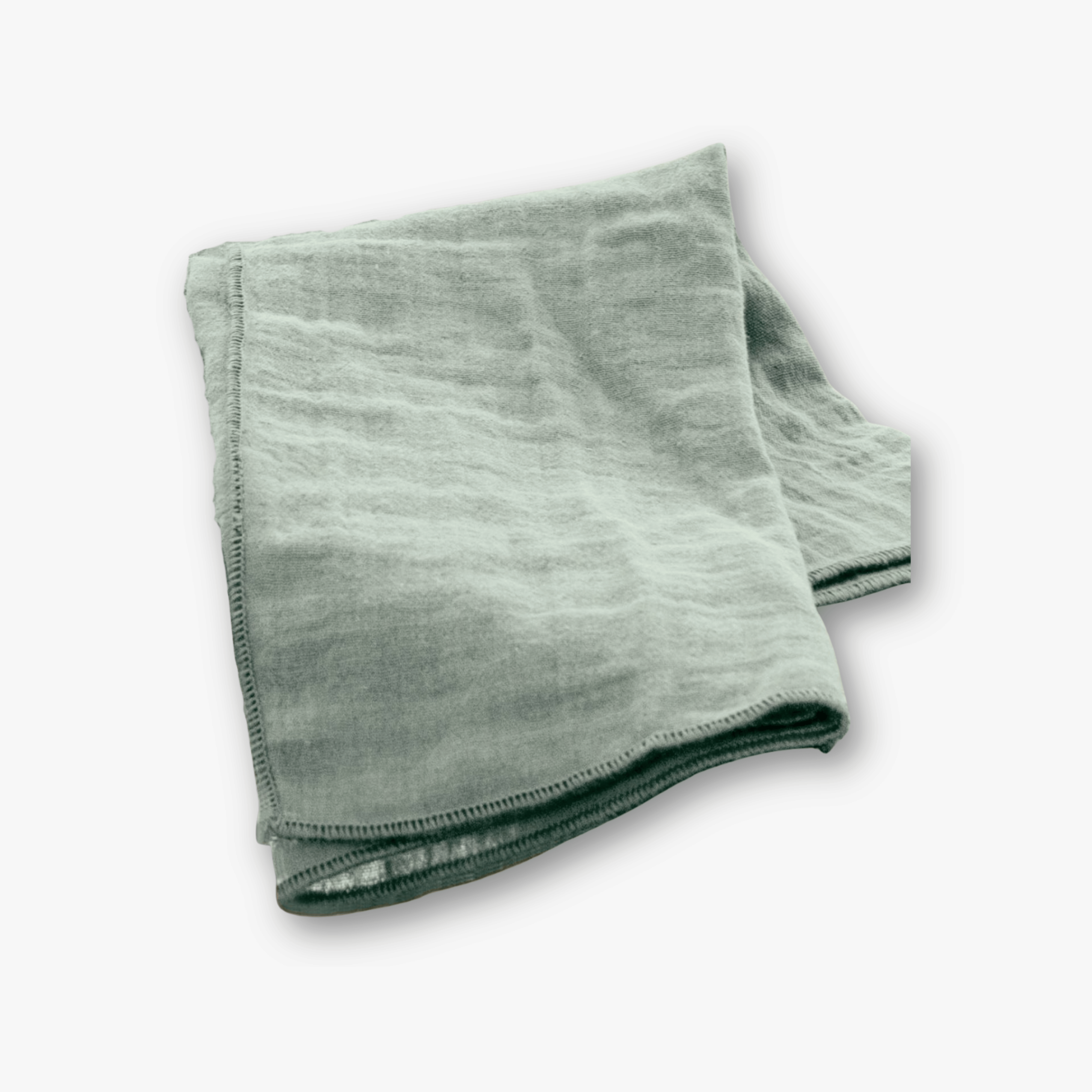 Stoffserviette Musselin - Struktur Eukalyptus