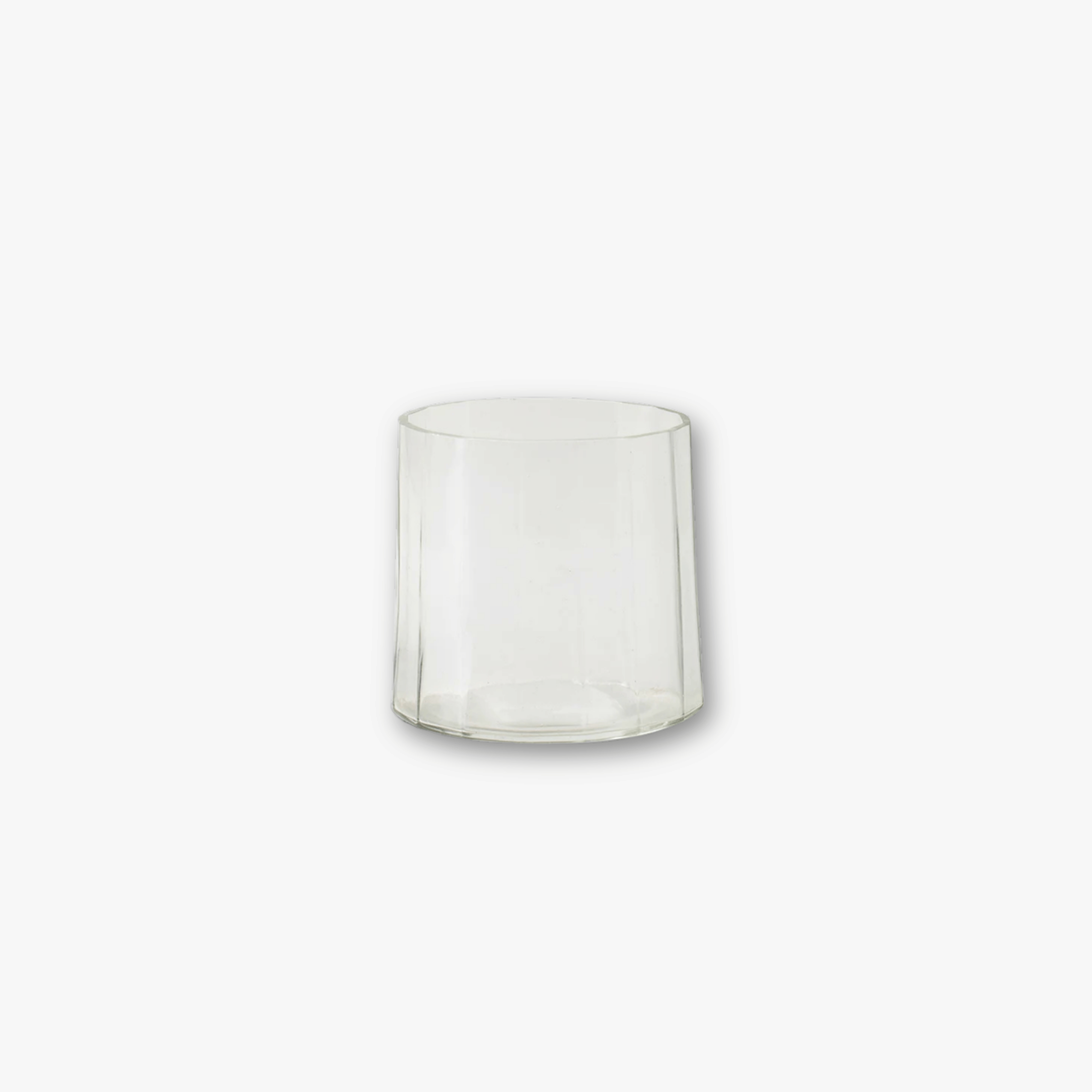 Teelichtglas - Glatt Klar