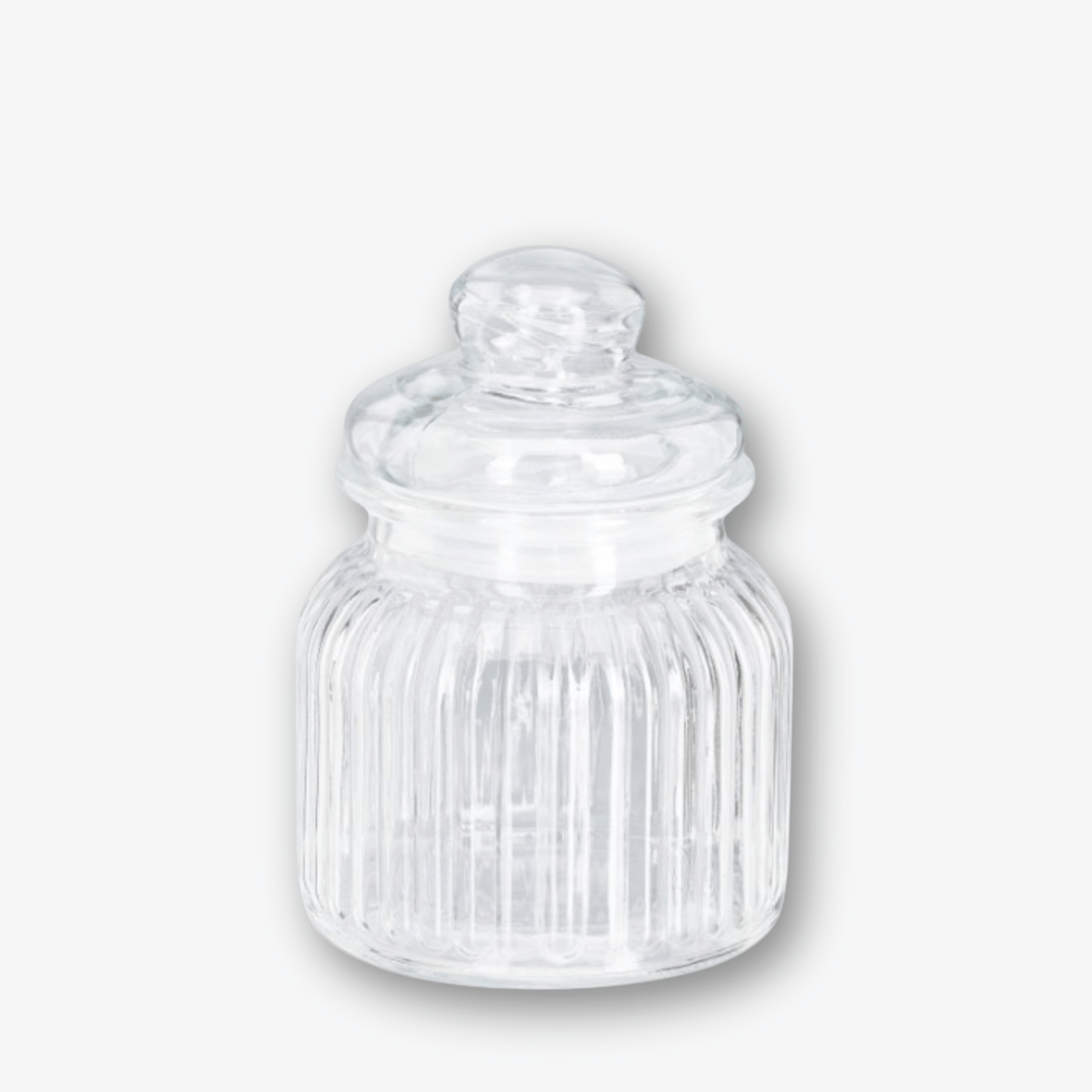 Candybar Glas - Rille Klar Klein