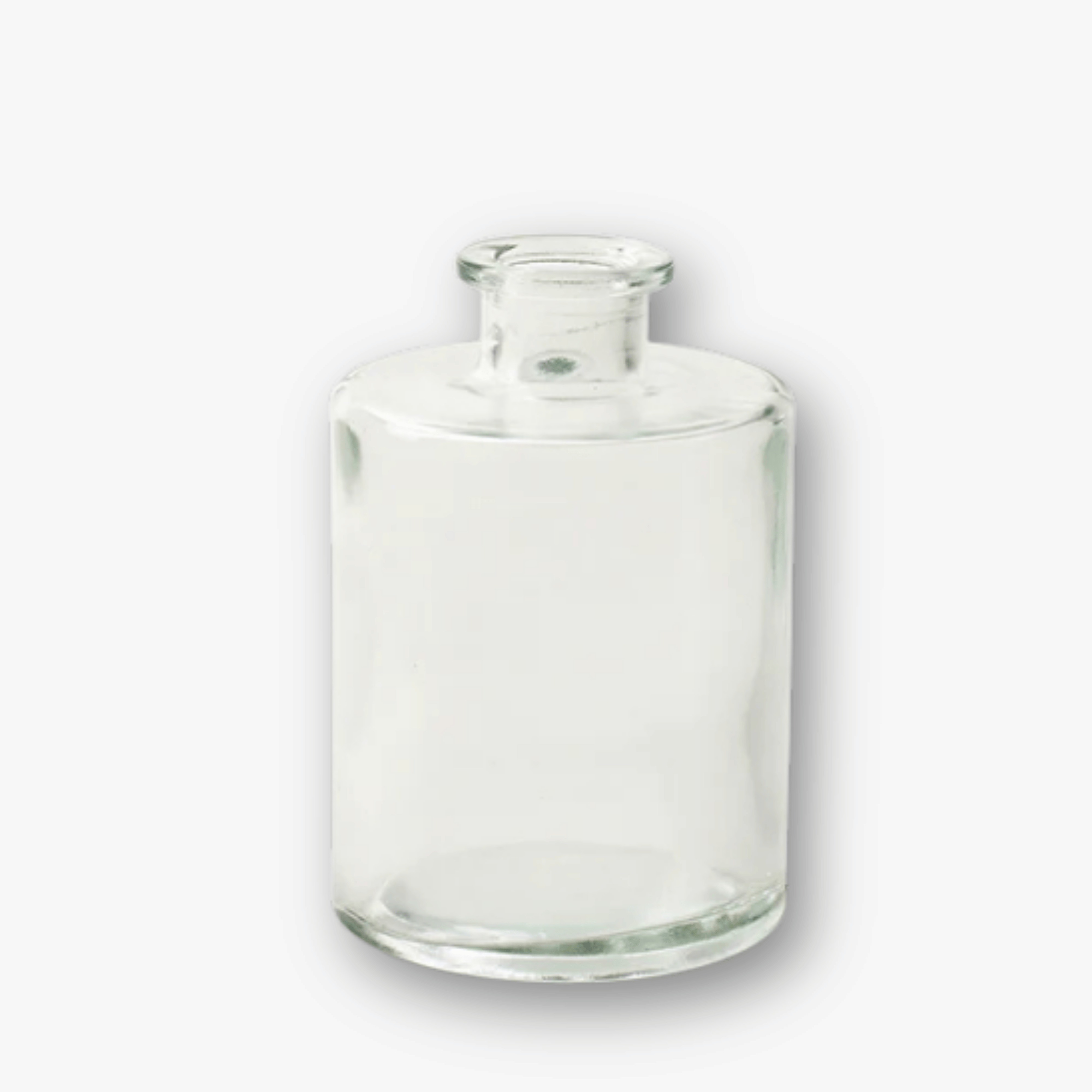 Flaschenvase Glas - Zylinder Klar h11