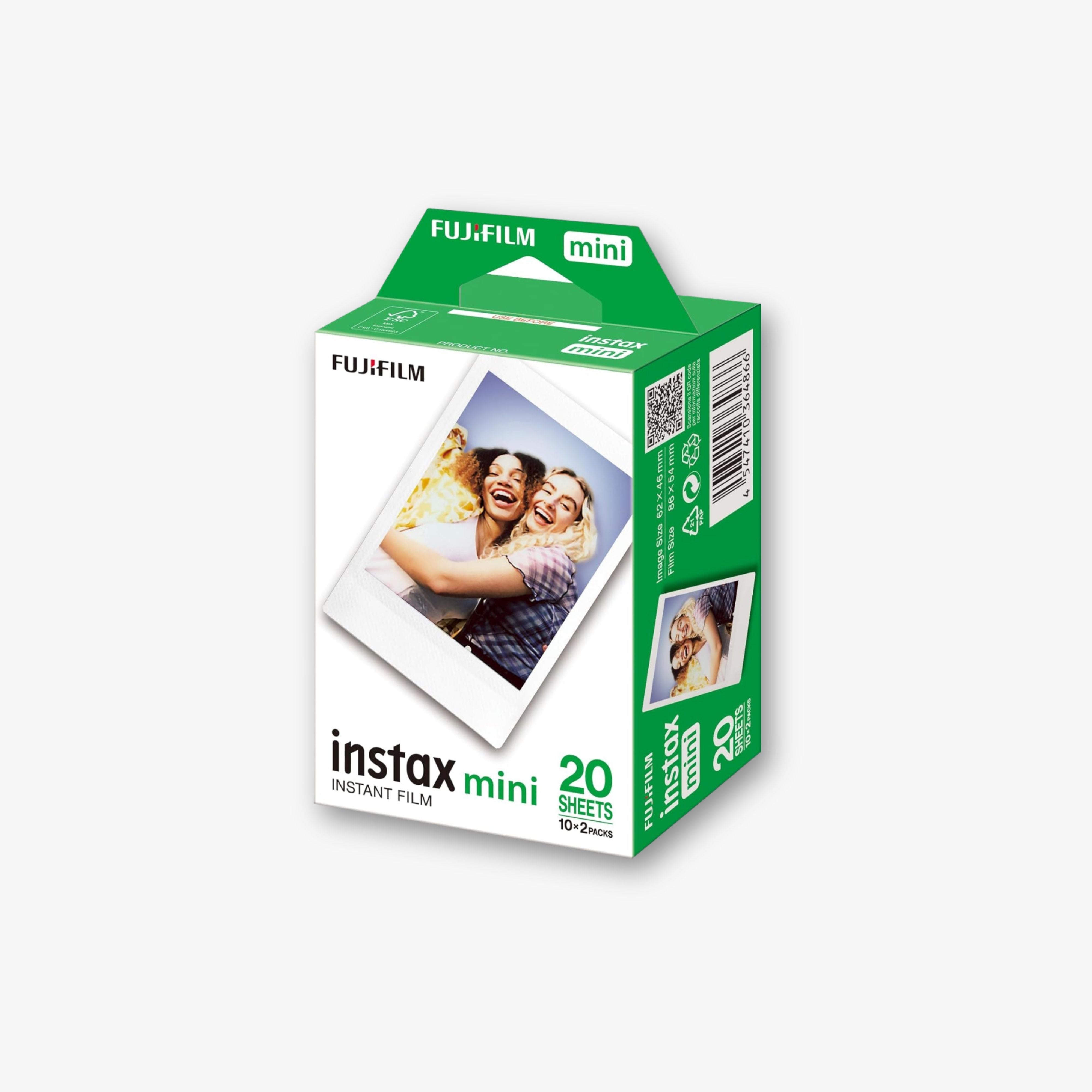 Instax Mini Sofortbildfilm - 20 Aufnahmen