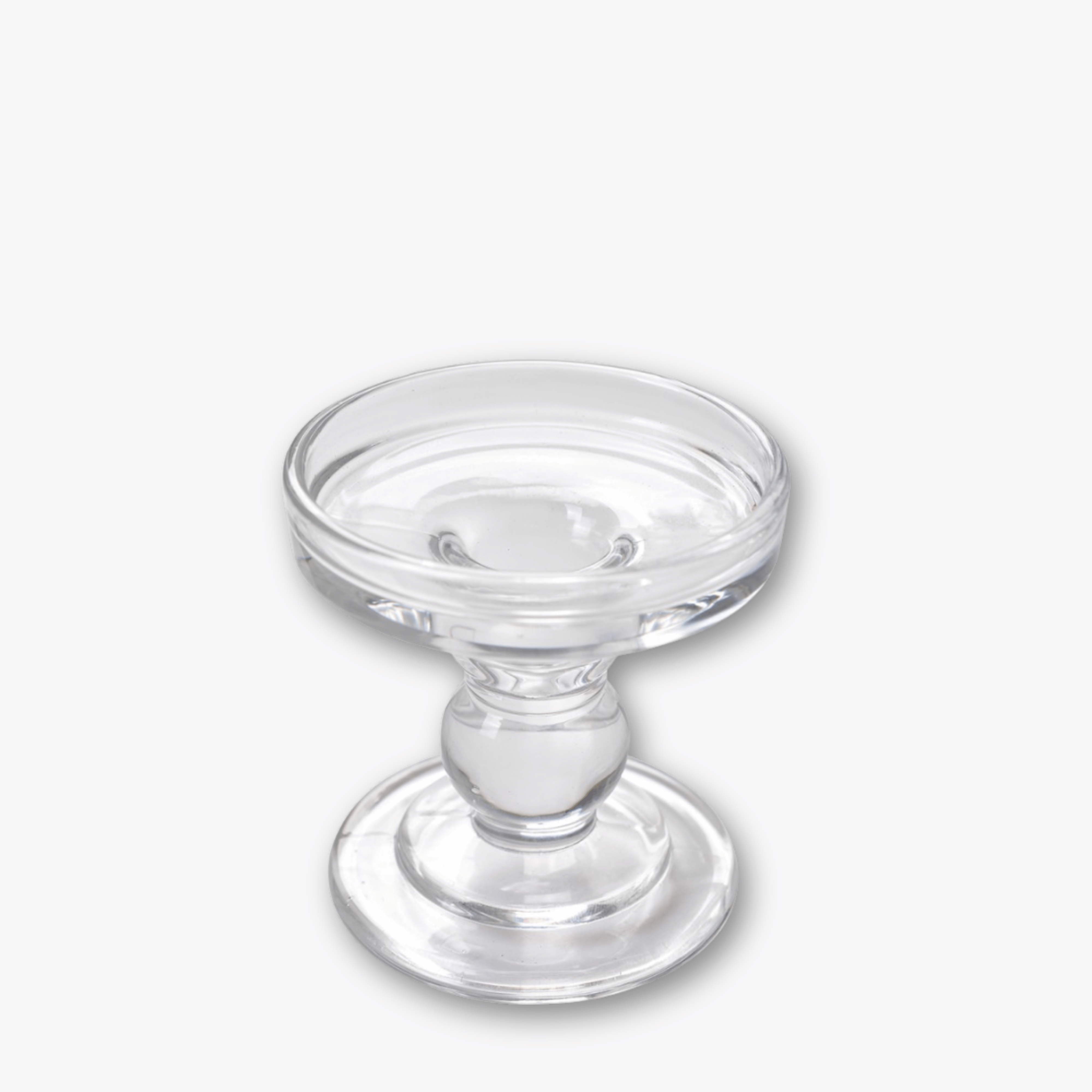 Kerzenständer Glas - Duo Klar