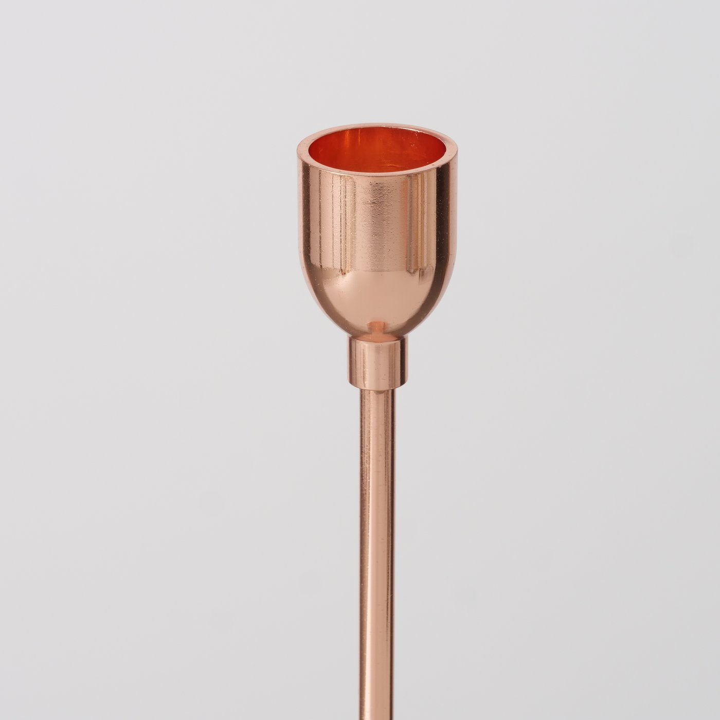 Kerzenständer Set Metall - Roségold (3-teilig)