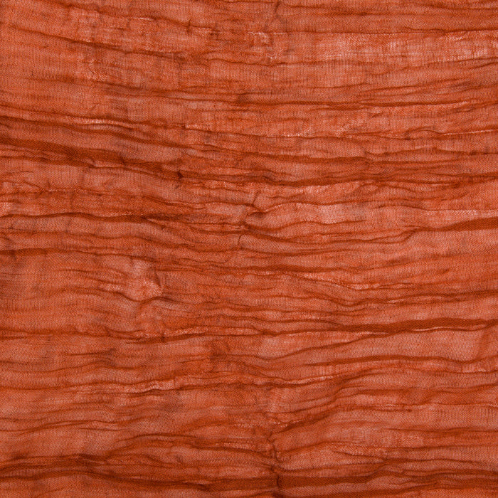Tischläufer Musselin - Terracotta
