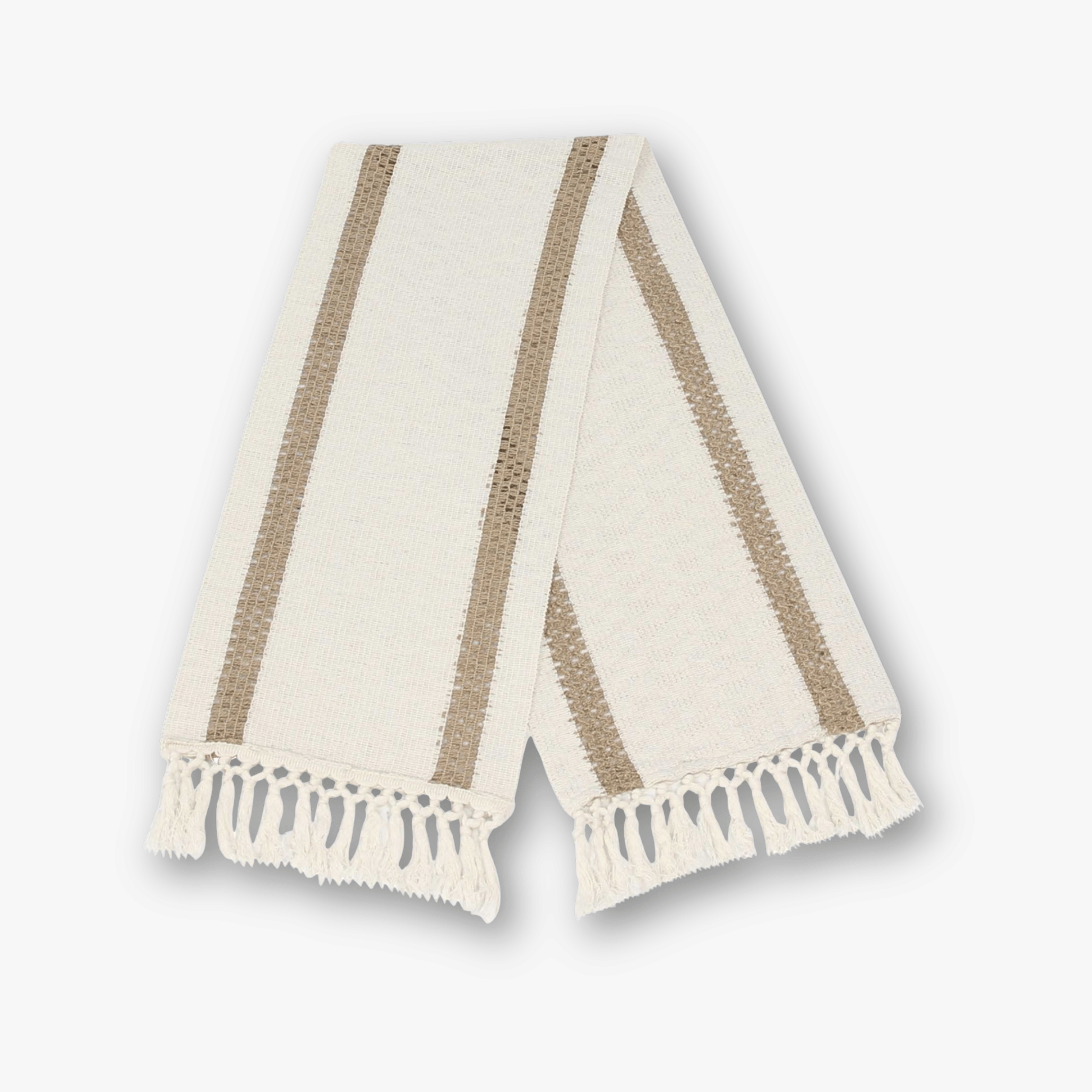 Tischläufer - Boho Streifen