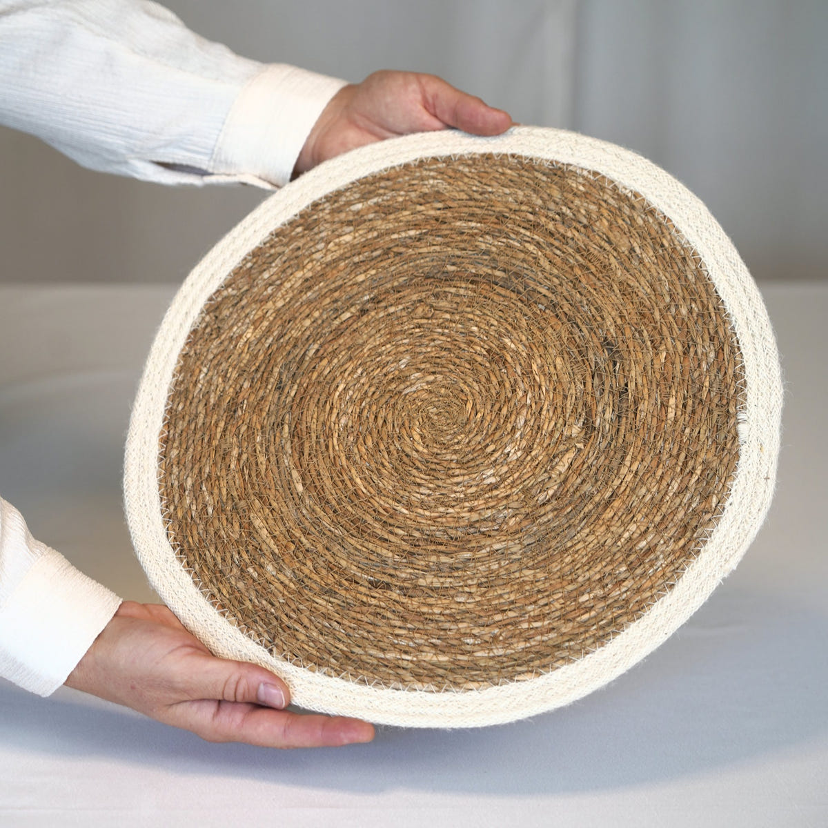 Platzset Naturfaser rund Natur kaufen